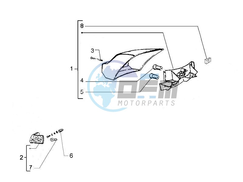 Tail light - Turn signal lamps