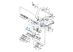 FJR 1300 drawing REAR ARM