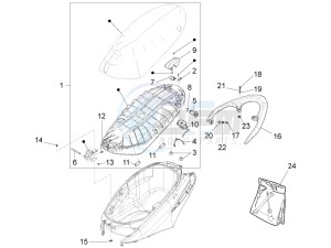 Fly 125 4t e3 (Vietnam) Vietnam drawing Saddle seats - Tool roll