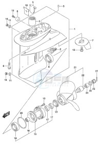 DF 30A drawing Gear Case