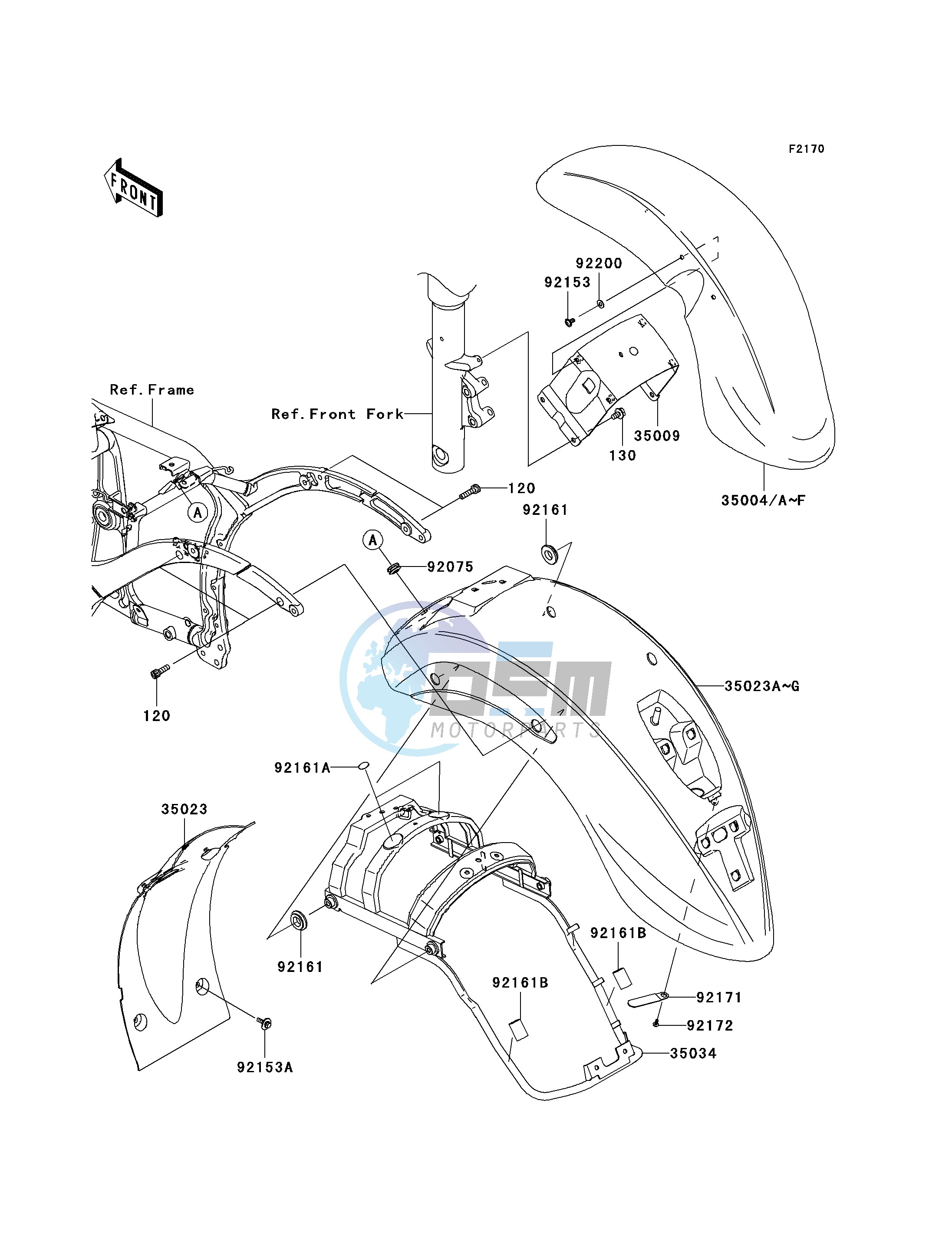 FENDERS --  - JKAVN2B1 7A016369- -