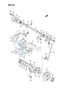 RMX250 (E3) drawing EXHAUST VALVE (MODEL L M N)