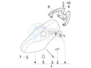 Fly 50 4t (NSE1000U03) drawing Saddle seats - Tool roll