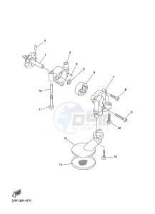 FJR1300A FJR1300A ABS (1MC7) drawing OIL PUMP