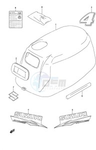 DF 4 drawing Engine Cover