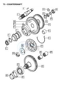 FUNTASTIC_25kmh_K8-L0 50 K8-L0 drawing Countershaft