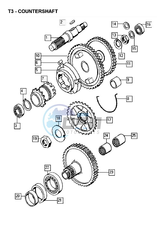 Countershaft