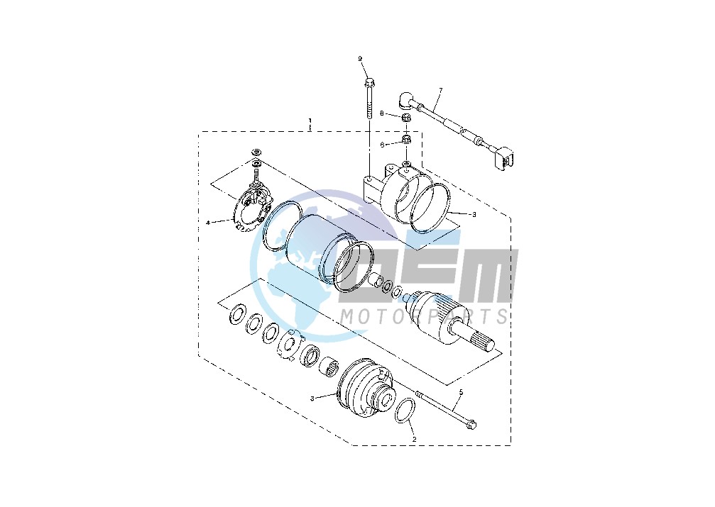 STARTING MOTOR