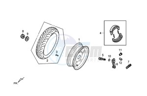 FIDDLE III 50 L4-L6 drawing REAR WHEEL