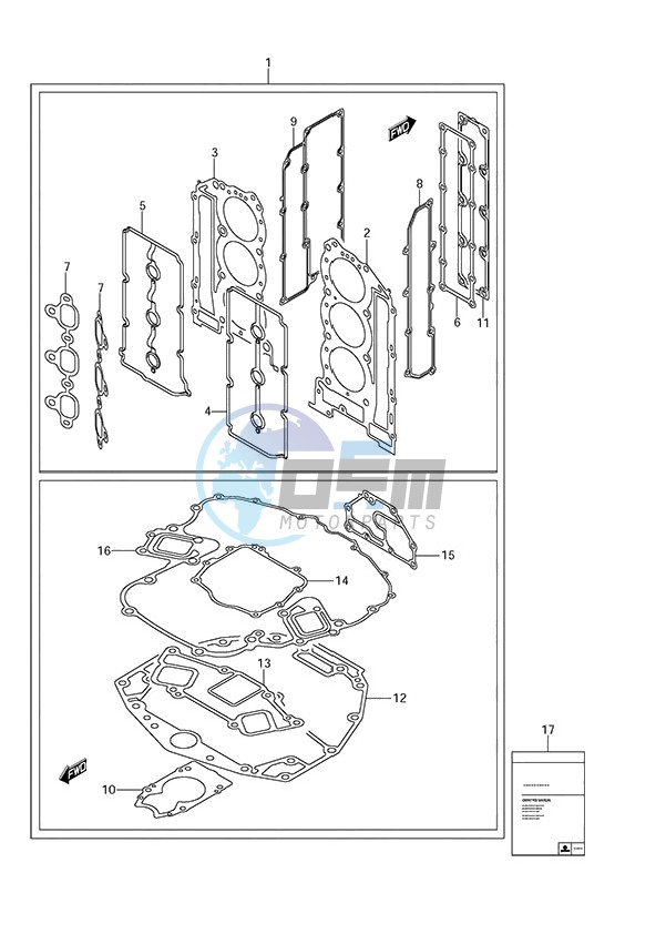 Gasket Set (DF 250S)