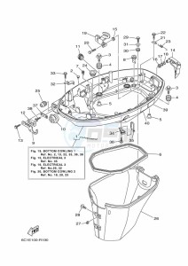 F50HETL drawing BOTTOM-COWLING-1