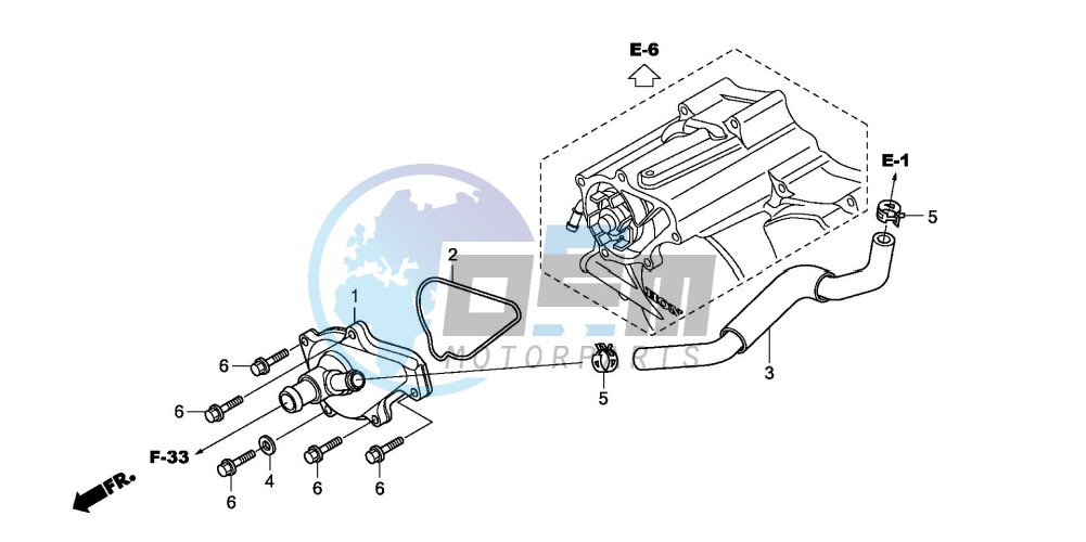 WATER PUMP COVER