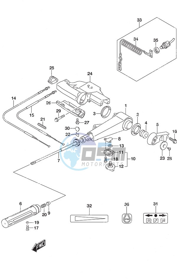 Tiller Handle