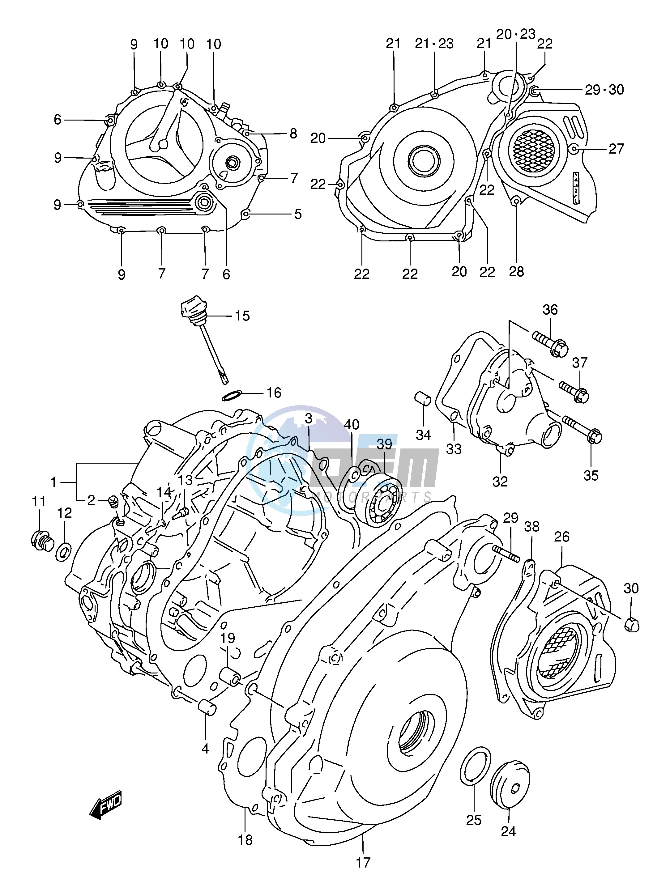 CRANKCASE COVER