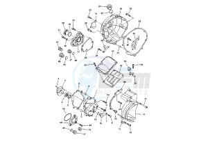 YZF-R1SP 1000 drawing CRANKCASE COVER