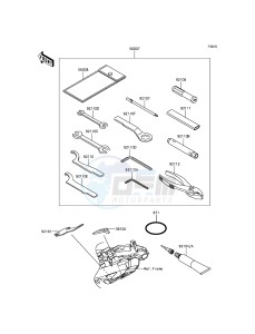 Z250SL ABS BR250FGF XX (EU ME A(FRICA) drawing Owner's Tools