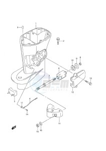 DF 25 drawing Drive Shaft Housing