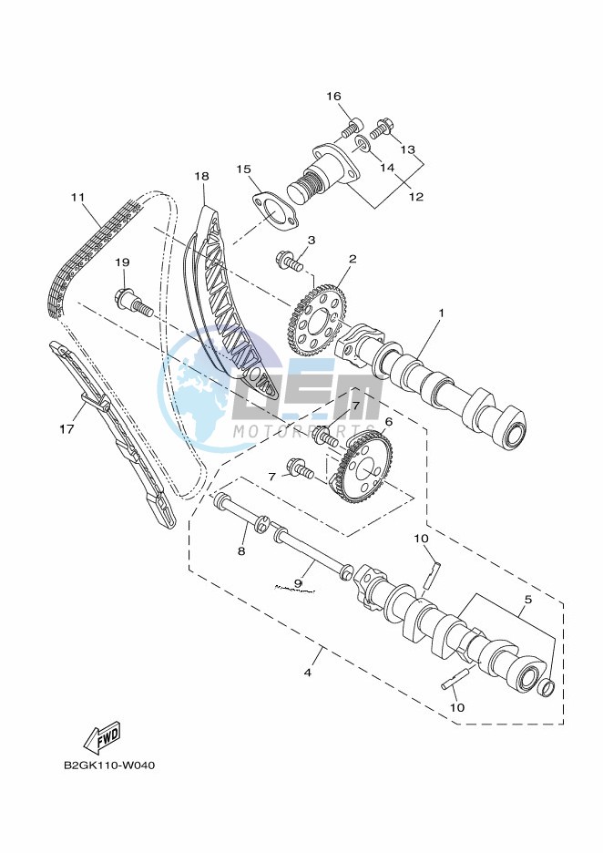 CAMSHAFT & CHAIN