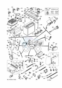 YFM700FWAD GRIZZLY 700 EPS (BLTL) drawing ELECTRICAL 1