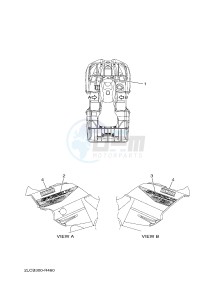 YFM450FWAD GRIZZLY 450 EPS HUNTER (BM72) drawing GRAPHICS