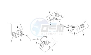 RSV 2 1000 drawing Turn indicators