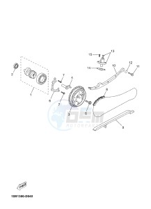 YP125RA (ABS) X-MAX 125 ABS (2DM2 2DM2) drawing CAMSHAFT & CHAIN