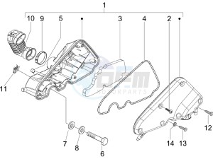 Liberty 50 4t ptt - (D) Germany drawing Air filter