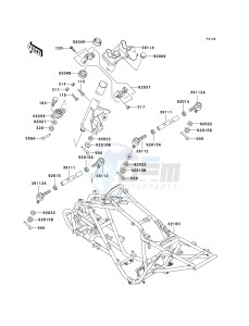 KEF 300 B [LAKOTA SPORT] (B1-B3) [LAKOTA 300 SPORT] drawing FRAME