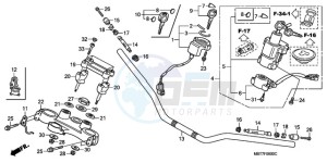 XL1000V9 E / MKH drawing HANDLE PIPE/TOP BRIDGE