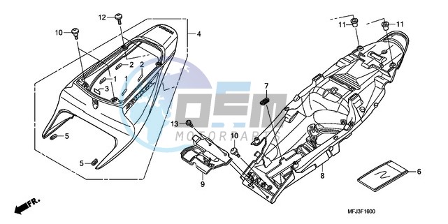 REAR COWL