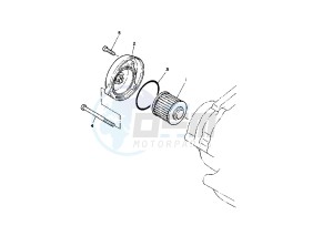 XV S VIRAGO 250 drawing OIL CLEANER