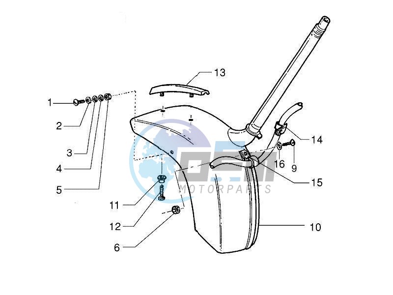 Wheel housing - Mudguard