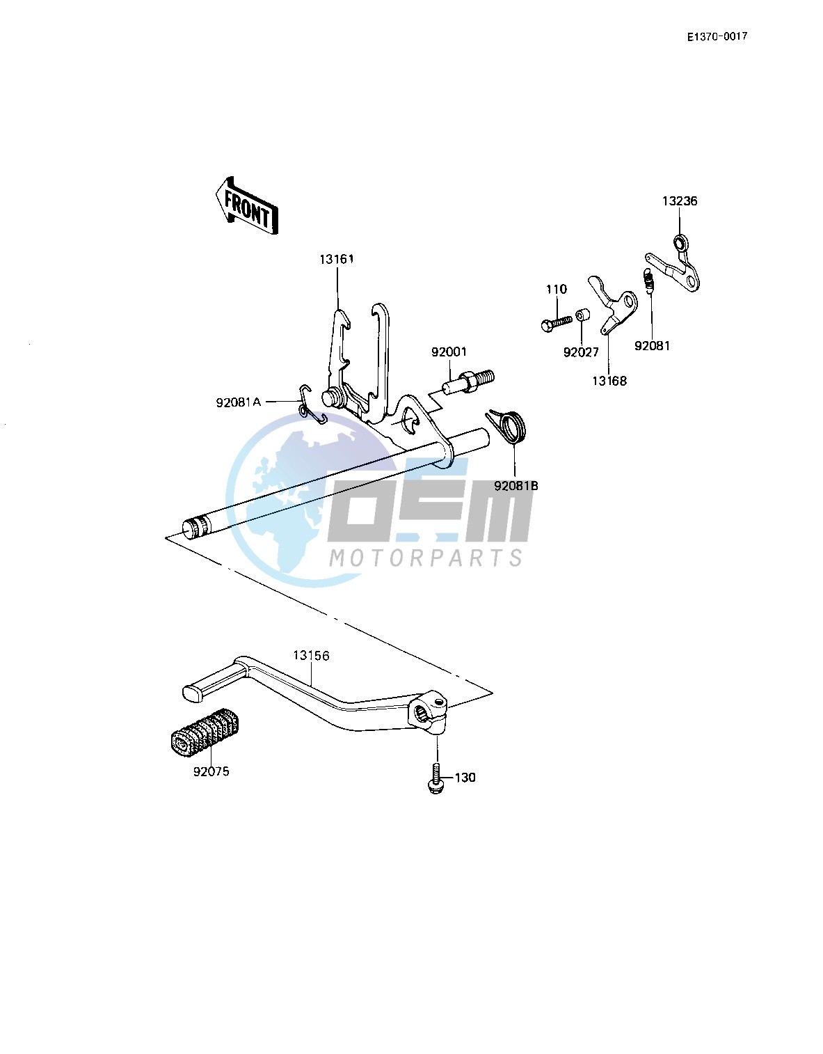 GEAR CHANGE MECHANISM