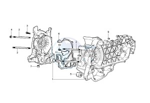 DNA 125-180 125 drawing Crankcase