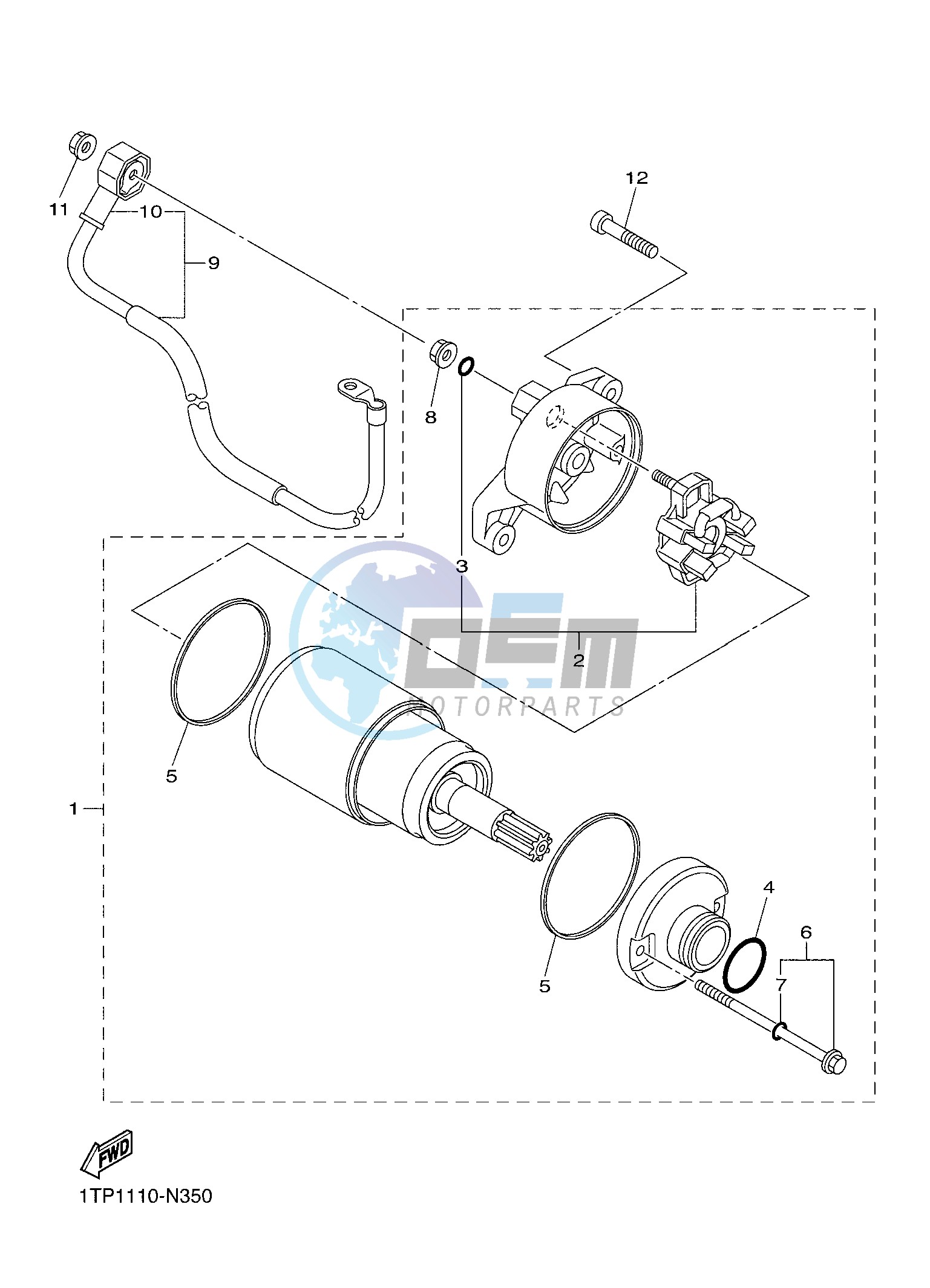 STARTING MOTOR