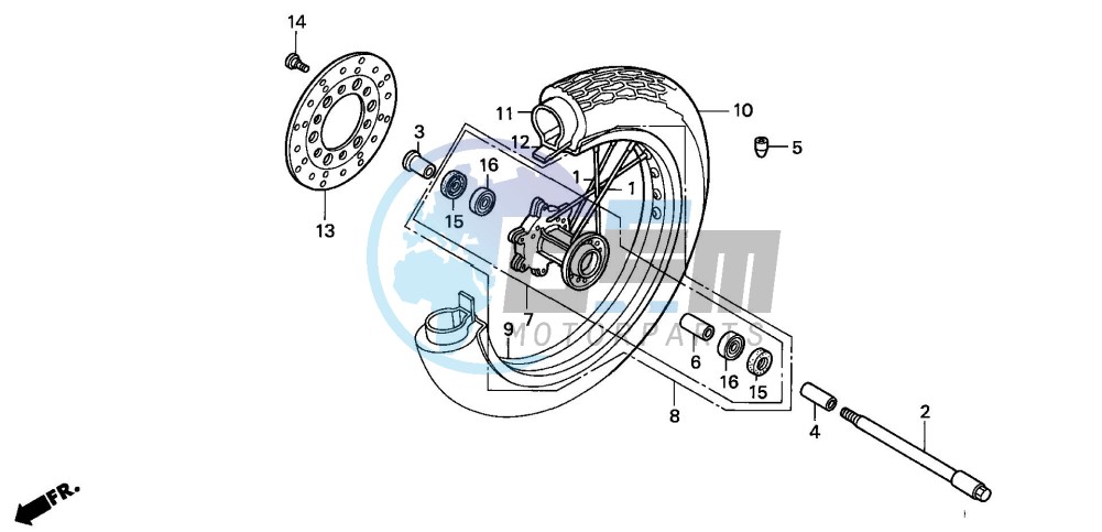 FRONT WHEEL