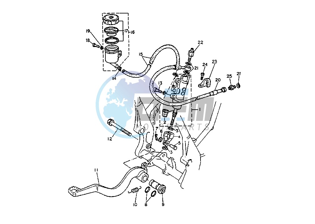 REAR MASTER CYLINDER