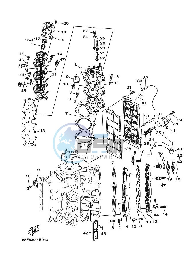 CYLINDER--CRANKCASE-2