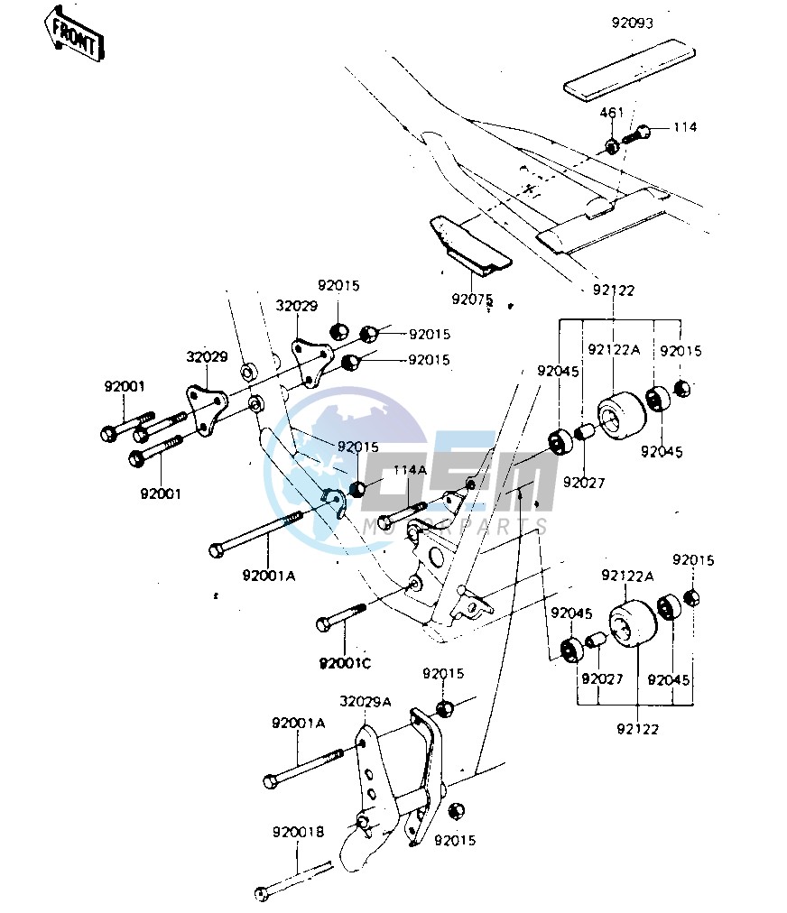 FRAME FITTINGS -- 81-82 A2_A3- -