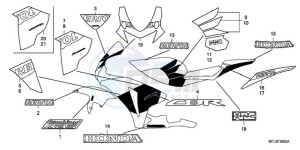 CBR1000RA9 ED / ABS REP drawing STRIPE/MARK (3)