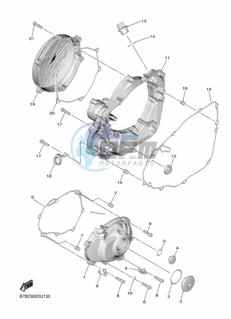 CRANKCASE COVER 1