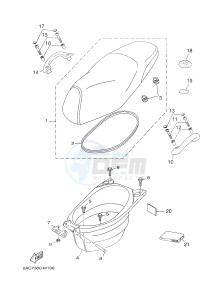 YN50FM NEO'S 4 (2CG6) drawing SEAT