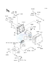 JT 1200 B [STX-12F] (B1-B3) [STX-12F] drawing INTAKE SILENCER-- JT1200-B2- -