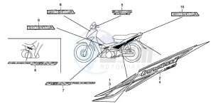 ANF125T drawing STRIPE/MARK (ANF1257)