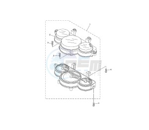 XP T-MAX ABS SV 500 drawing METER