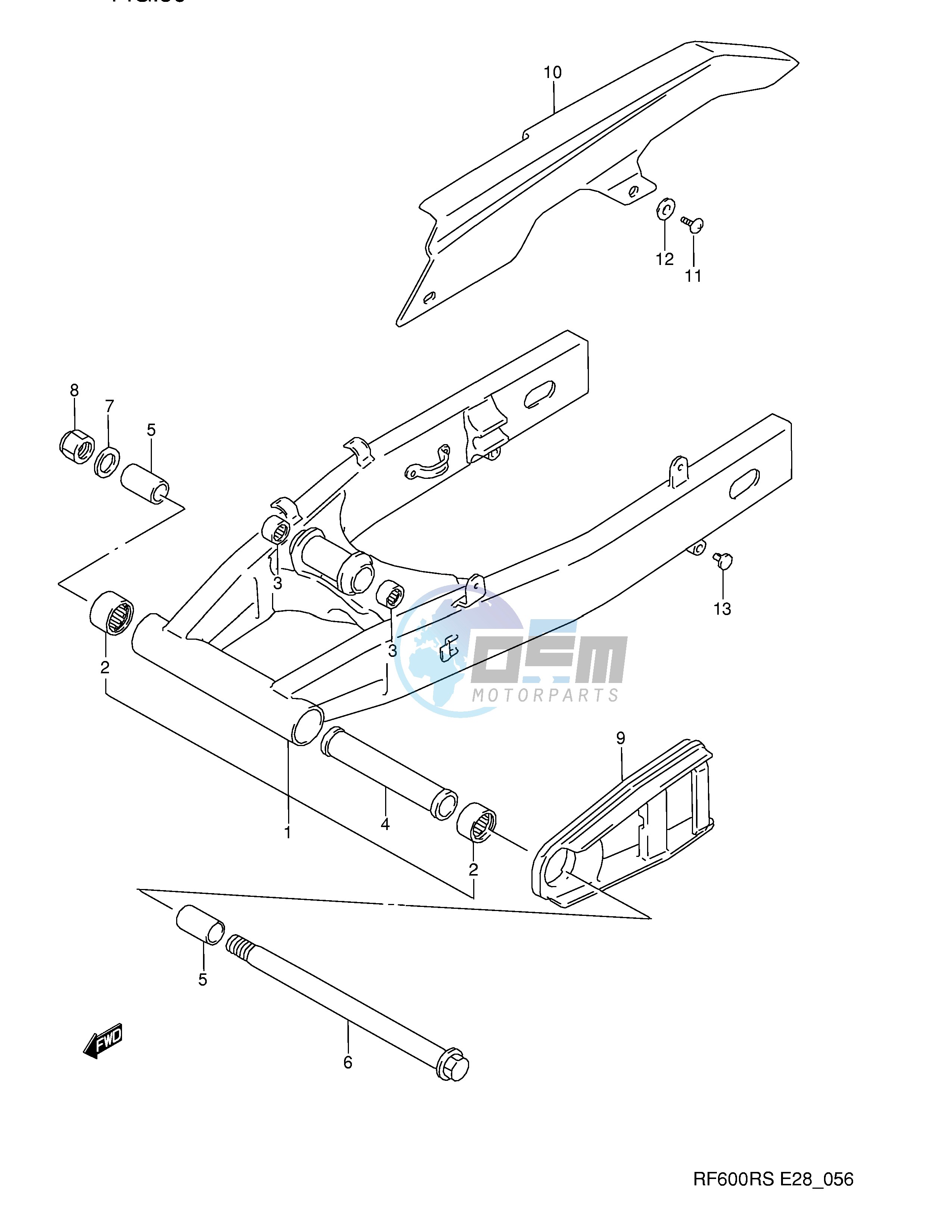 REAR SWINGING ARM