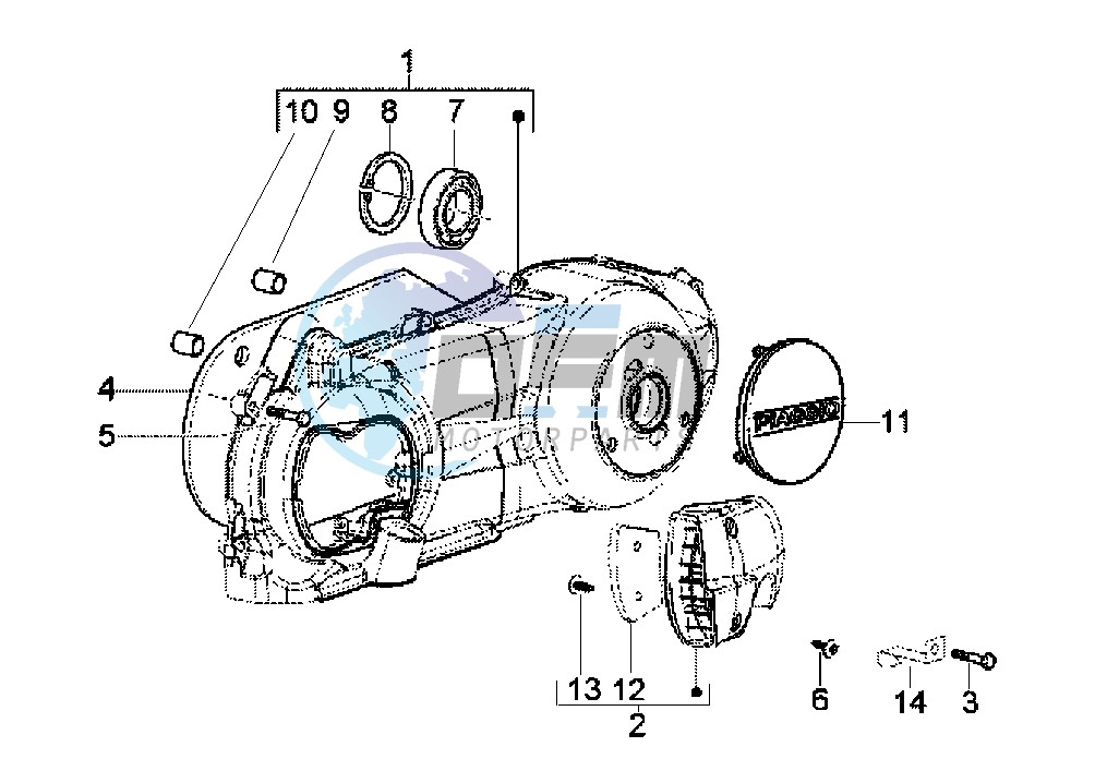 Clutch cover