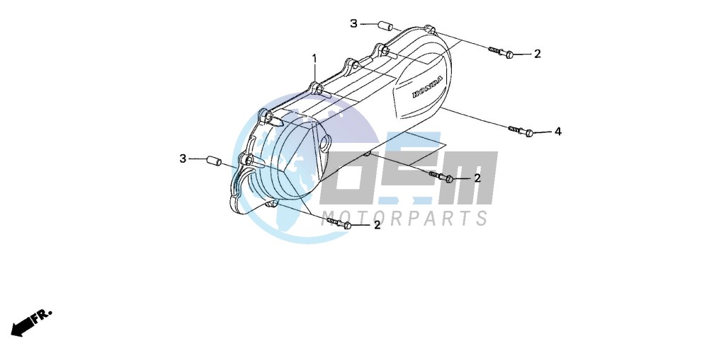 LEFT CRANKCASE COVER