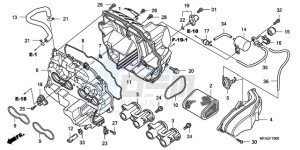 CBF1000AA UK - (E / MKH) drawing AIR CLEANER