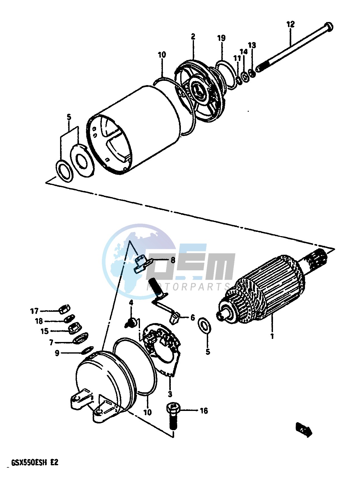 STARTING MOTOR